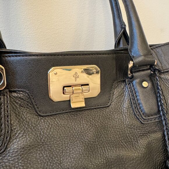 Cole Haan Classic Genuine Leather Shoulder Bag - Picture 3 of 7